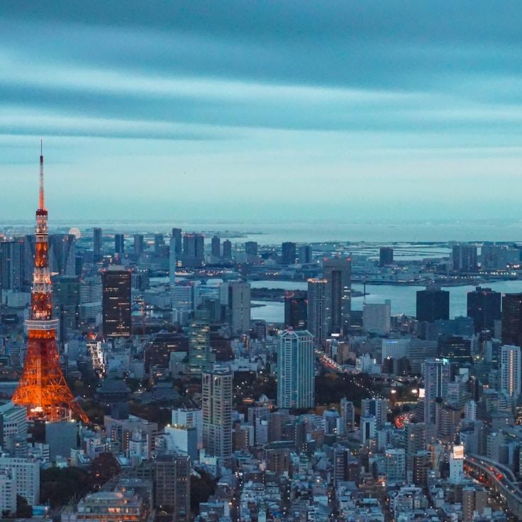 City skyline in Lisbon, Portugal